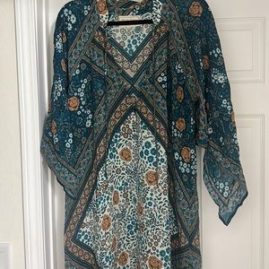 golden brown the label maxi dress